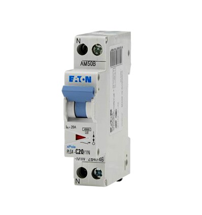 Disjoncteur EATON PLG4-C20/1N – 20A